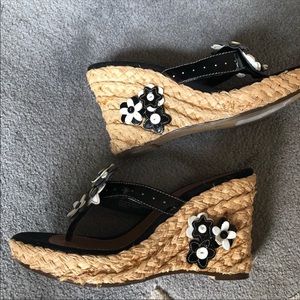 Arizona Jeans Company Wedge Sandals Size 7